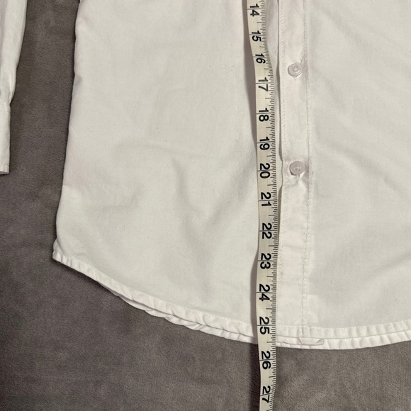 Ralph Lauren Long Sleeve Button-Down Shirt Men's Medium White Multicolor Stripes - Picture 3 of 6